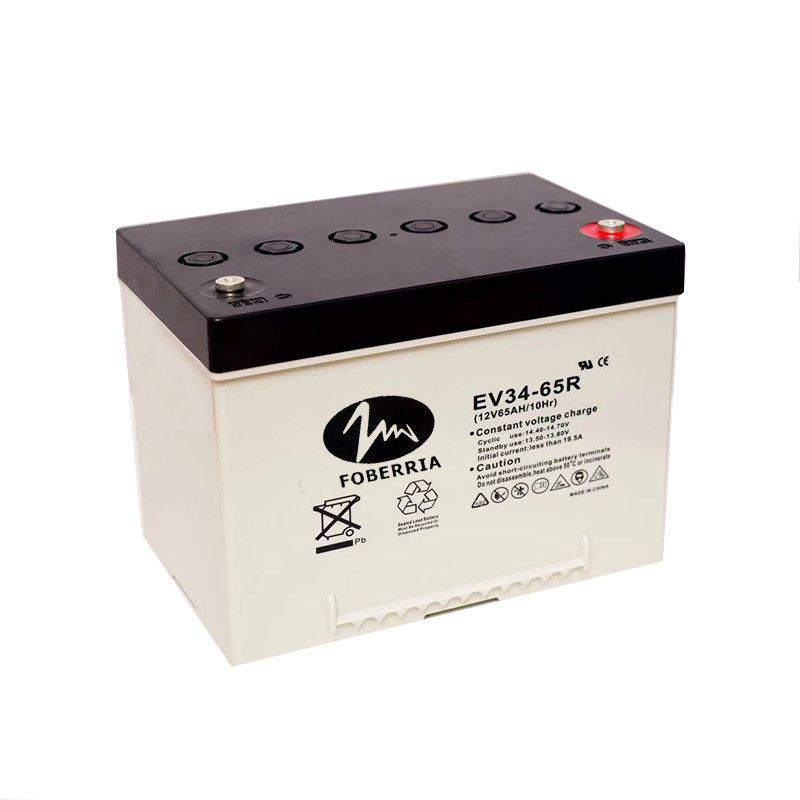 EV34 12 volt Sealed Lead Acid Battery 65ah 20hr Car Battery For Golf ...