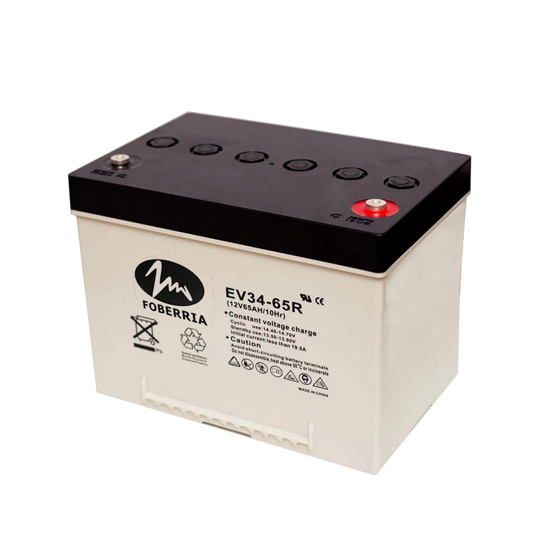 EV34 12 volt Sealed Lead Acid Battery 65ah 20hr Car Battery For Golf ...