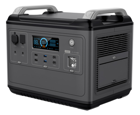 Rechargeable Energy Storage Battery 2000W Camping Power Pack