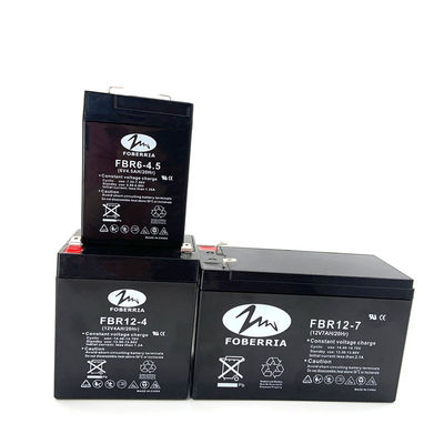 Sealed Rechargeable Lead Acid Battery 6v 4ah 20hr
