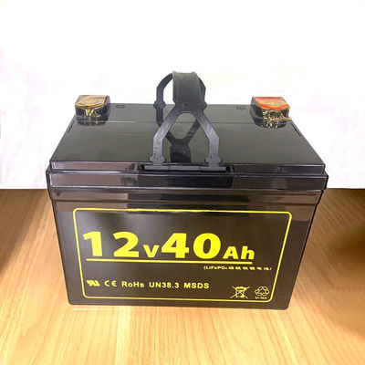 181*77*168mm 12v40ah 12.8V Lifepo4 Lithium Battery For Emergency Lighting