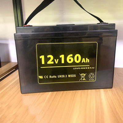 Lifepo4 12v 160ah 2048Wh M8 Lithium Iron Phosphate Battery Backup For Solar System