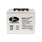 Sealed lead acid battery maintenance-free ISO9001 12kg 12v 38ah Lead Acid Battery 175mm Emergency Power Supply Battery