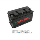 88AH 680A 6 Qw 100L Start And Stop Car Battery 350*175*190mm For Agricultural Machine