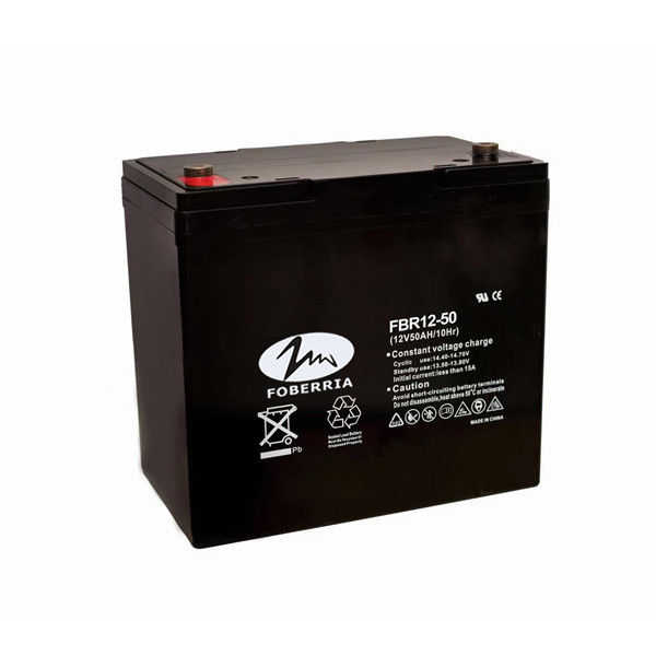 UPS 12v 50ah 15.5kg 380A rechargable Lead Acid Battery For Home Appliances