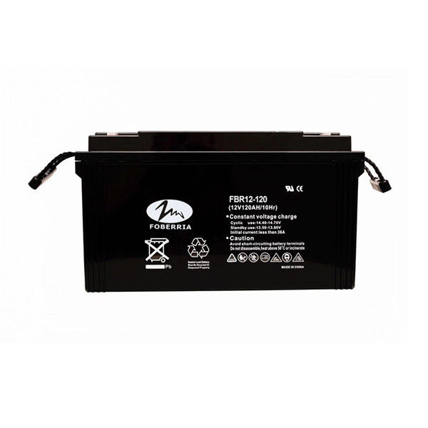 37.5kg UPS 12v 120ah Lead Acid Battery For Electric Vehicles