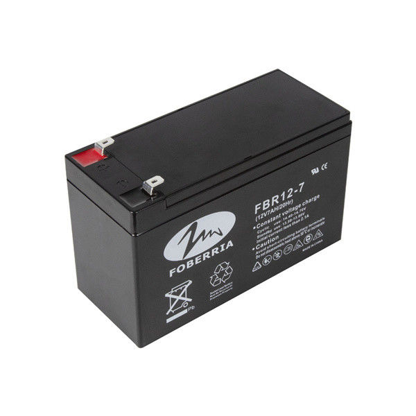 2.08kg Small Valve Regulated Lead Acid Battery 12v 7ah 105A For Light System