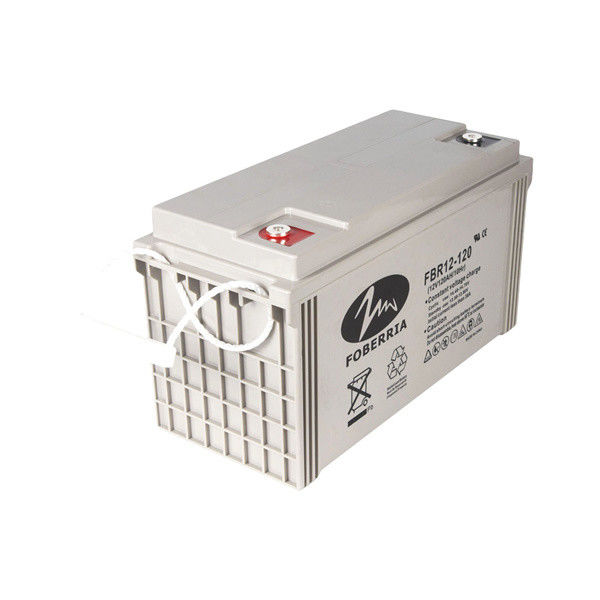 Maintenance Free Sealed Lead Acid Battery 12V 120ah Rechargeable For Solar System