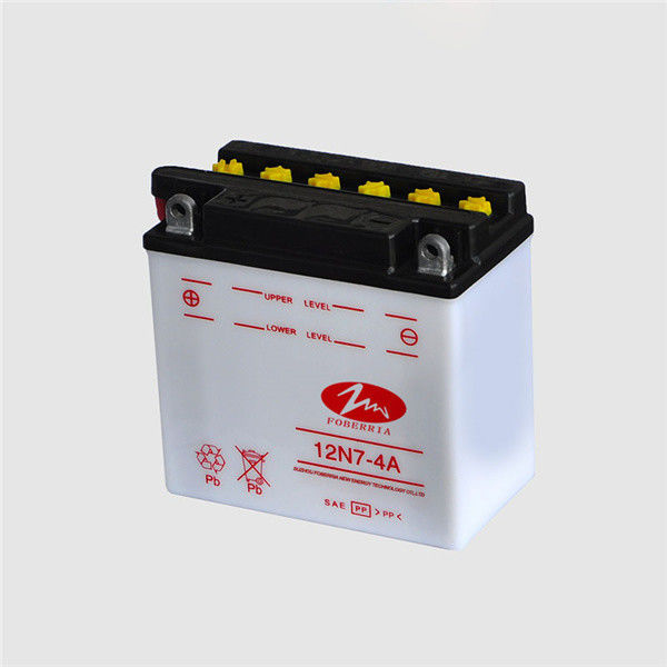 1200 Cycles 50% DOD MF Motorcycle Battery 12V7ah 12n4a For UPS System