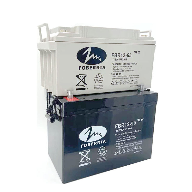 12V90Ah 79Ah 55.6Ah Sealed Gel Lead Acid Battery For Emergency Power Supply