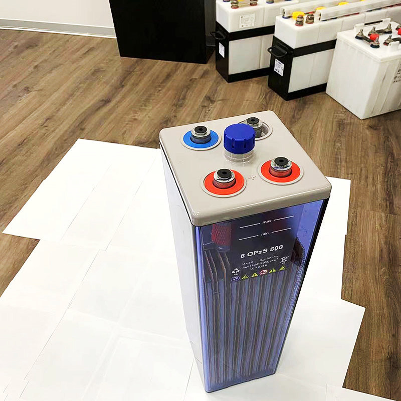 Flooded lead acid battery 2V800ah OPzS Tubular Battery With F12