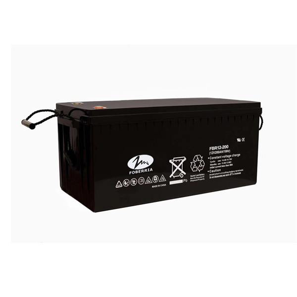 59.5kg 60A 1600A Maintenance free Lead Acid Battery 12v 200ah Gel Battery For Street Light