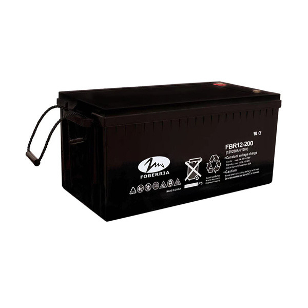 1600A 20HR 12v200ah UPS Lead Acid Battery Long Lifetime