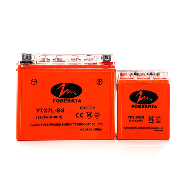YTX12BS Lead Acid Deep Cycle Motorcycle Battery Non Spillable 12V 10Ah 10HR
