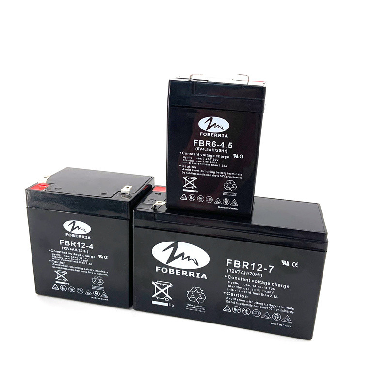 FBR Small Valve Regulated Sealed Lead Acid Battery 6V 100mm For Light System FBR Small Valve Regulated Sealed Lead Acid Battery 6V 100mm For Light System