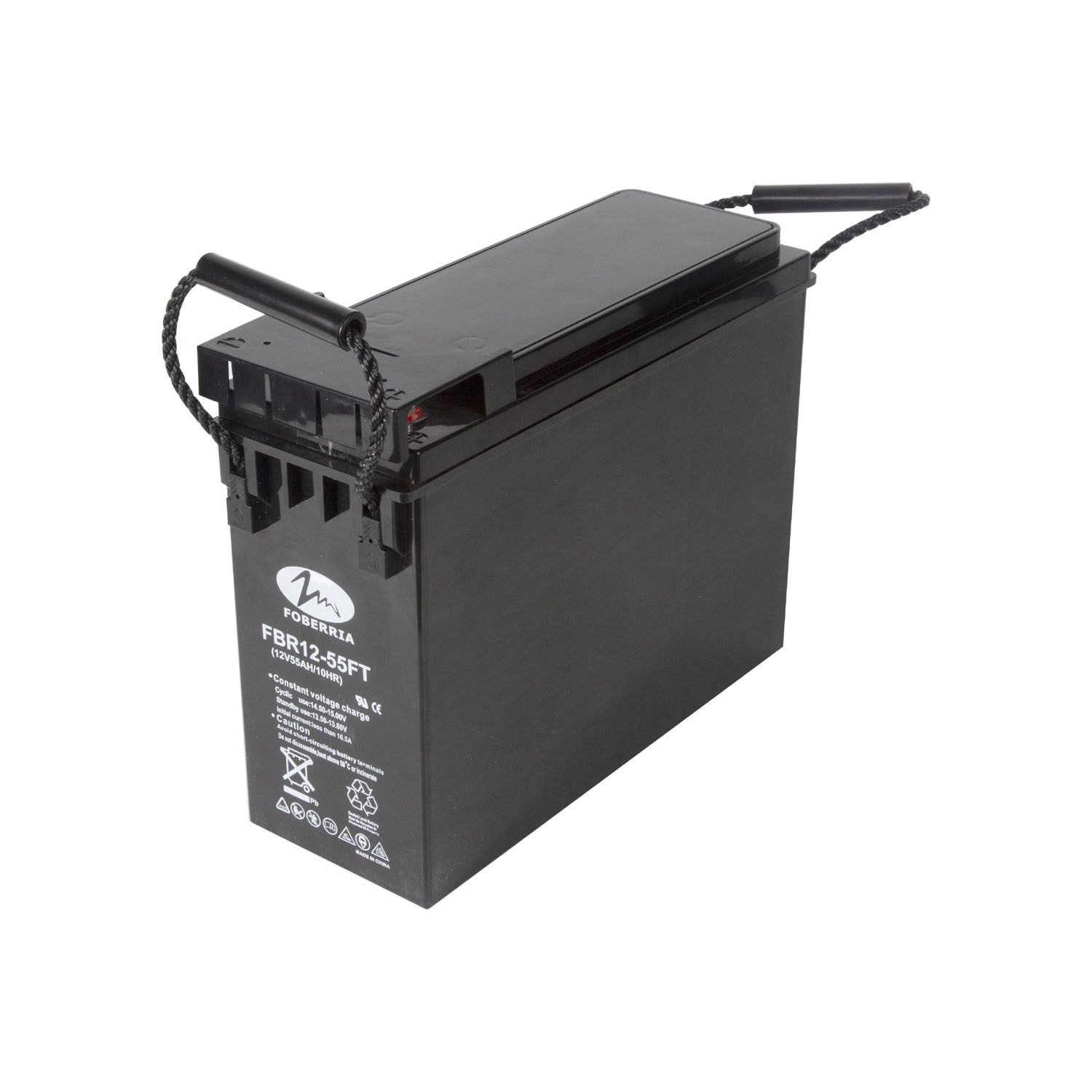 12V 55ah Deep Cycle Battery Front Terminal Battery For Telecom