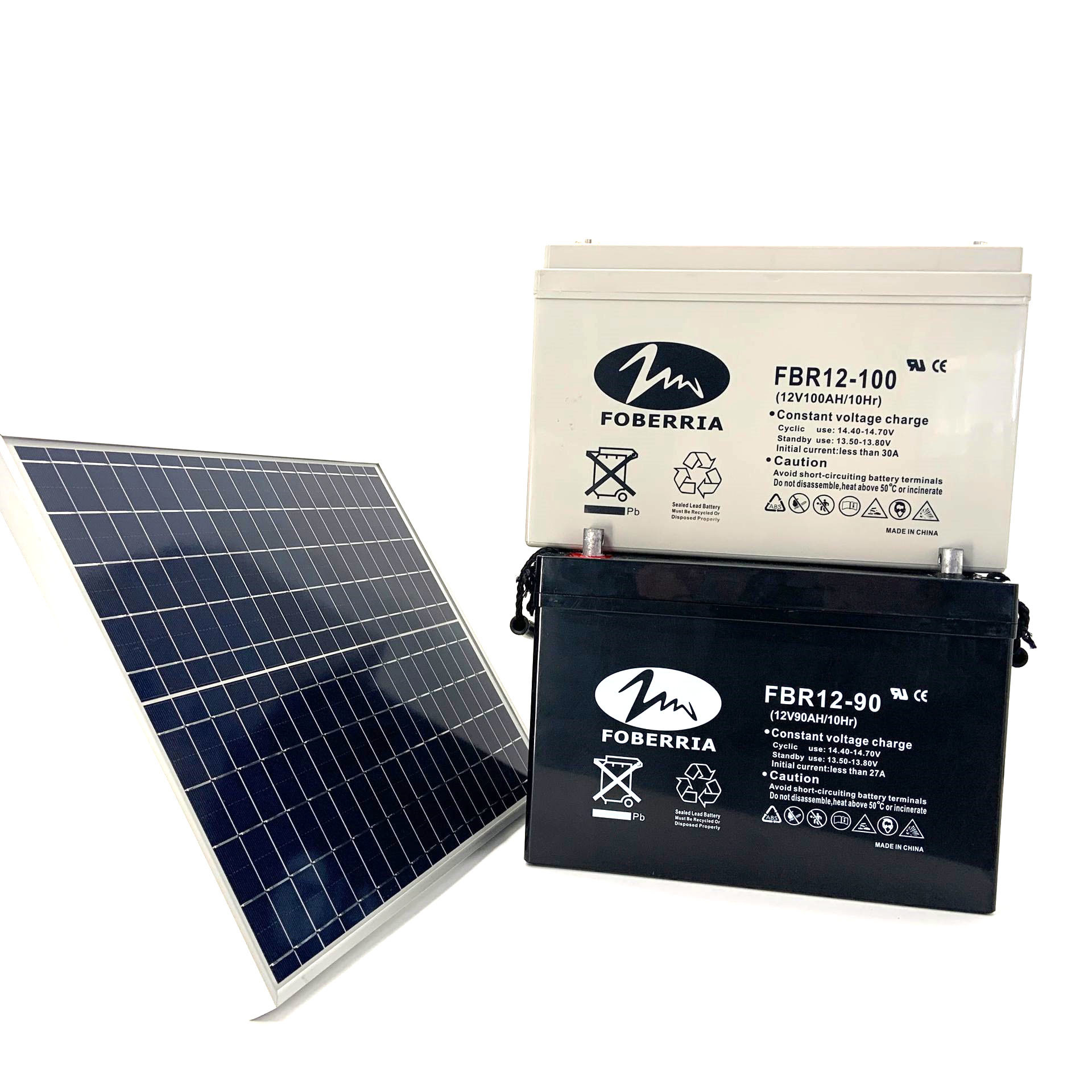Deep Cycle 12v lead acid battery voltage 200ah Solar Battery F14 Terminal For Solar UPS System